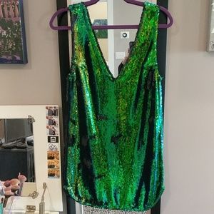 Free People mermaid sequin dress